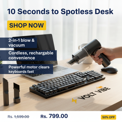 Portable Air Duster Wireless Vacuum Cleaner