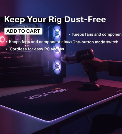 Portable Air Duster Wireless Vacuum Cleaner