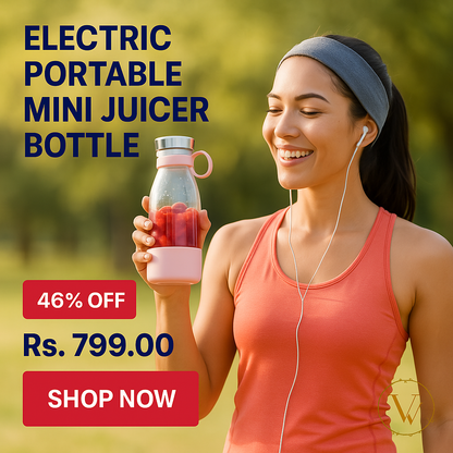 Electric Portable Mini Juicer Bottle
