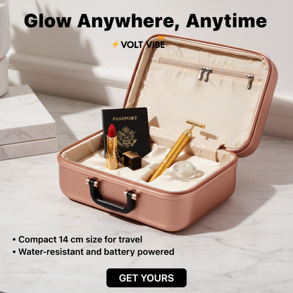 24K Gold Energy Beauty Bar – Electric Face Lifting & Anti-Aging Massage Roller